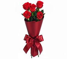 Букет 5 Красных роз Эдлесс Лав в Черноголовке
