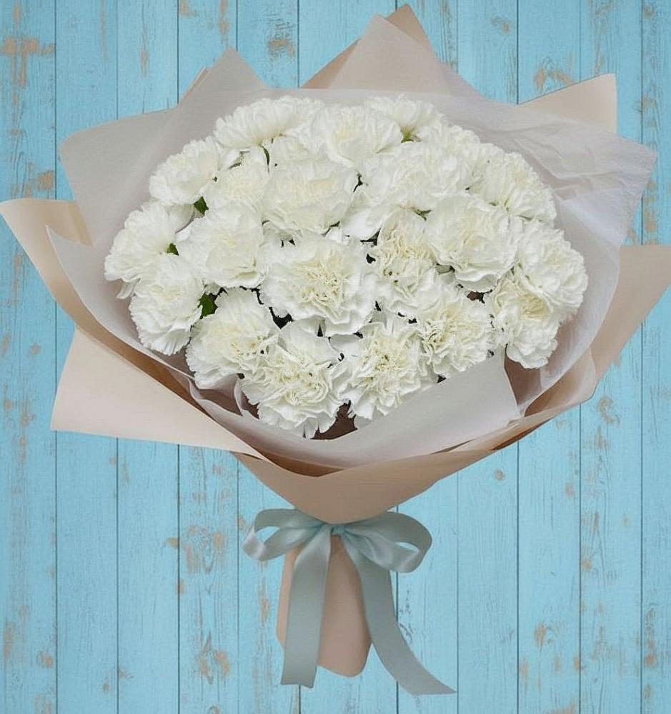 Букет цветов из: Гвоздики в Черноголовке