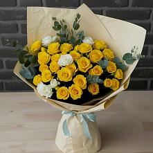 Букет цветов из:  Розы в Черноголовке