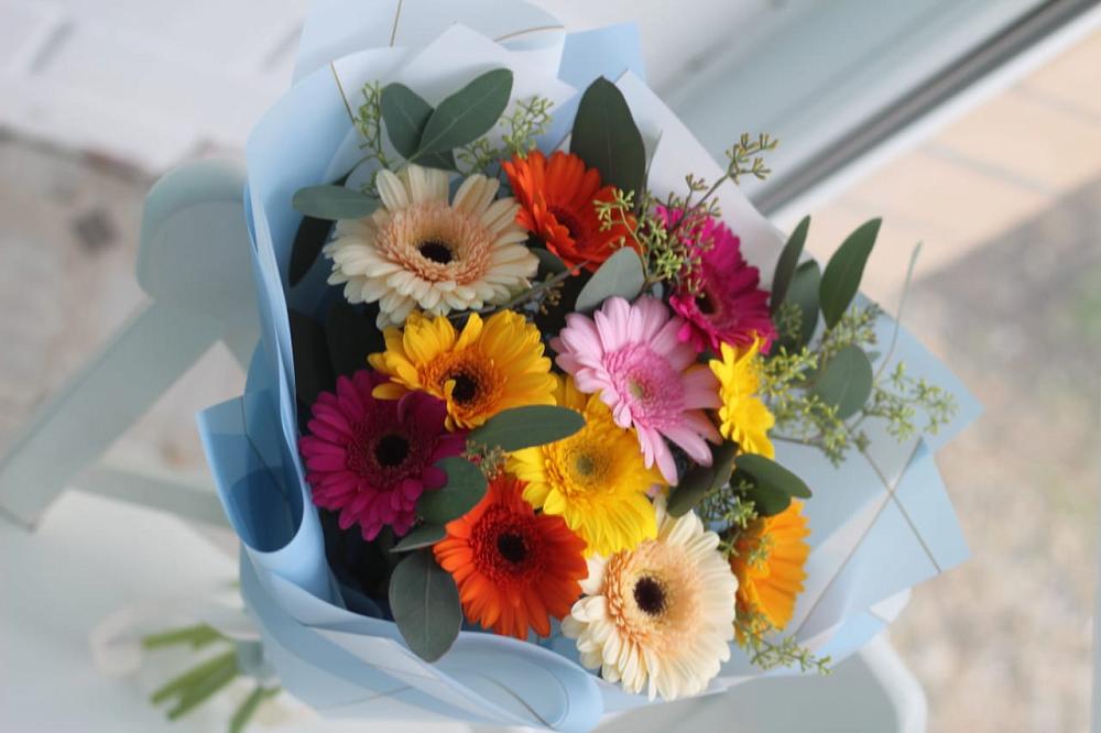 Букет цветов из: Герберы в Черноголовке