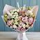 Букет цветов из: Альстромерии и Розы в Черноголовке