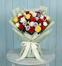 Букет цветов из:  Розы в Черноголовке