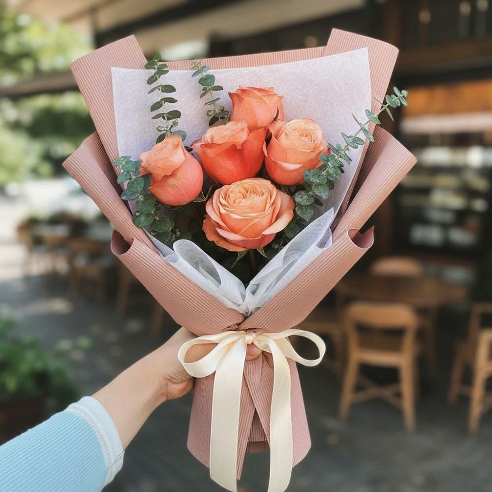 Букет цветов из: Розы в Черноголовке