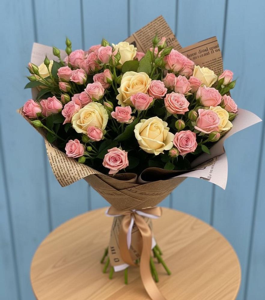 Букет цветов из: Розы в Черноголовке