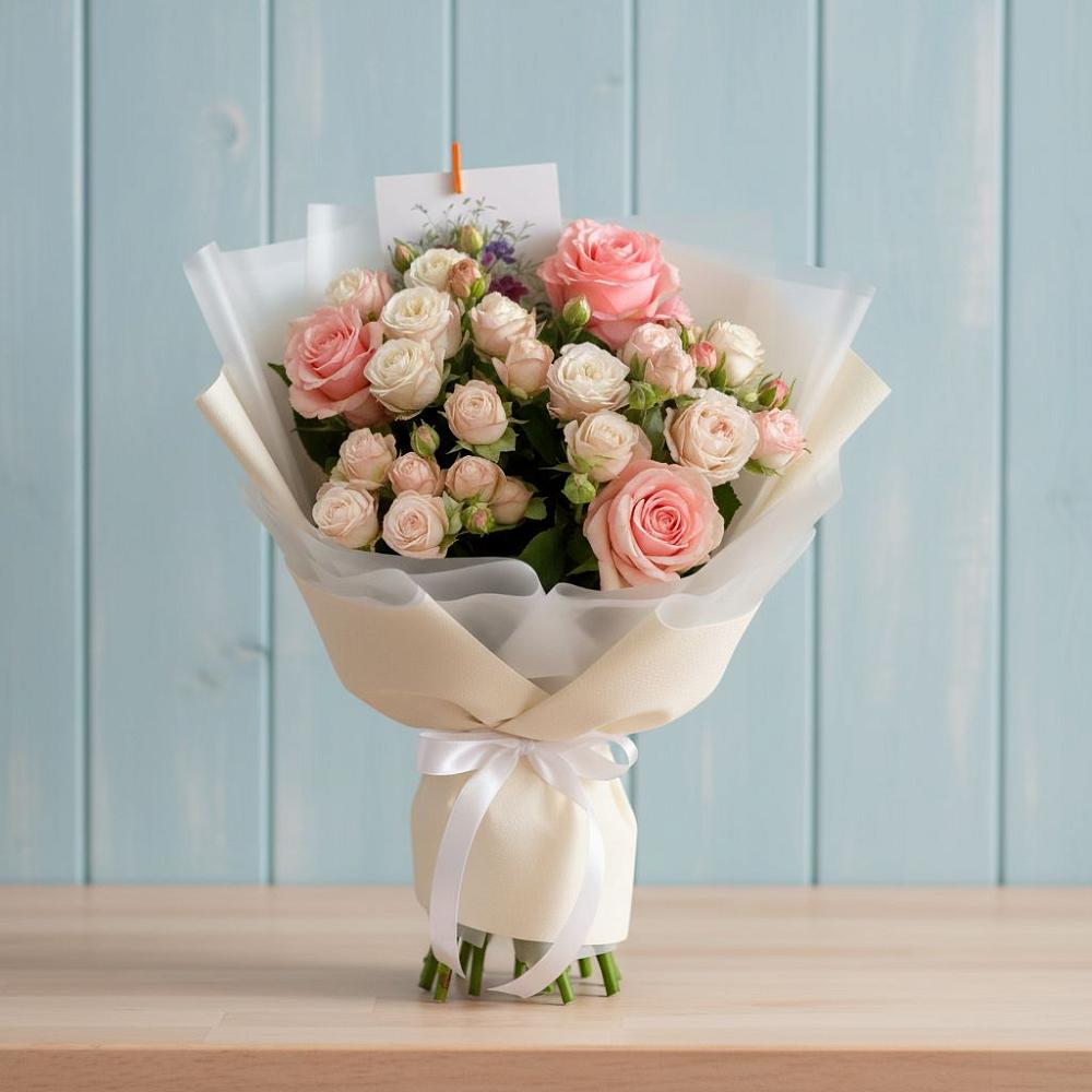 Букет цветов из: Розы в Черноголовке