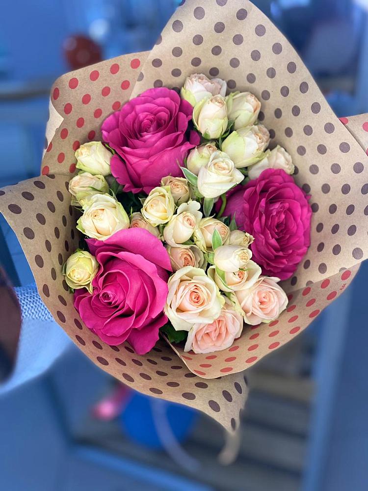 Букет цветов из: Розы в Черноголовке