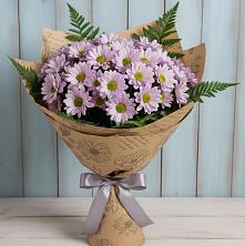 Букет цветов из:  Хризантемы в Черноголовке