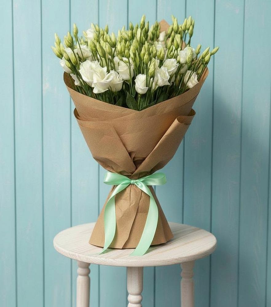 Букет цветов из: Лизиантусы в Черноголовке