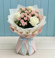 Букет цветов из:  Розы в Черноголовке