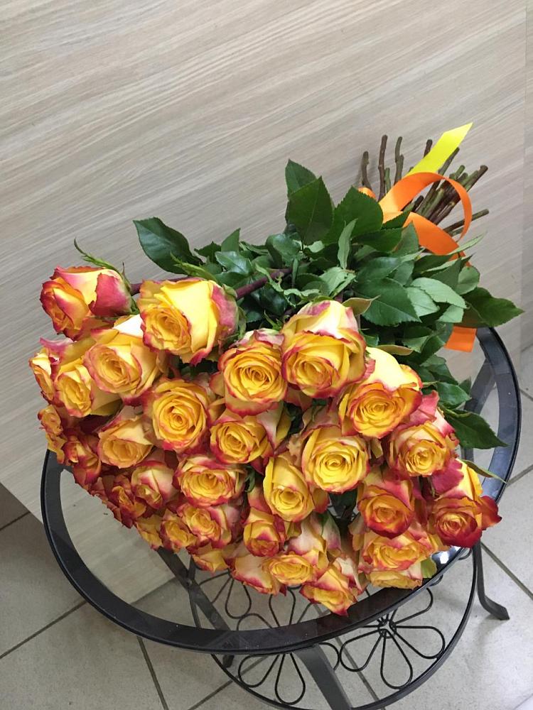 Букет Желтые розы в Черноголовке