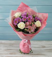 Букет цветов из:  Герберы в Черноголовке