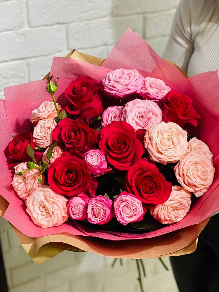 Букет цветов из: Розы в Черноголовке
