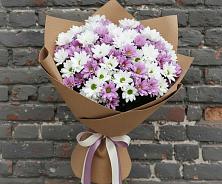 Букет цветов из:  Хризантемы в Черноголовке