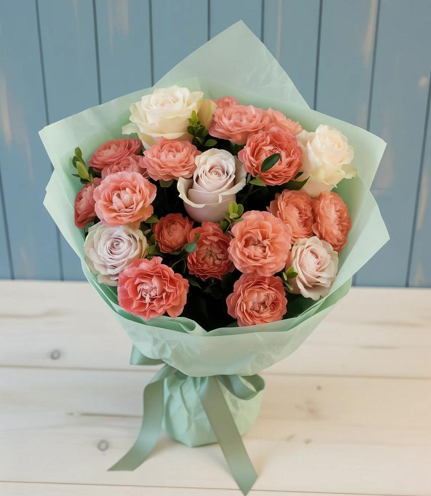 Букет цветов из: Розы в Черноголовке