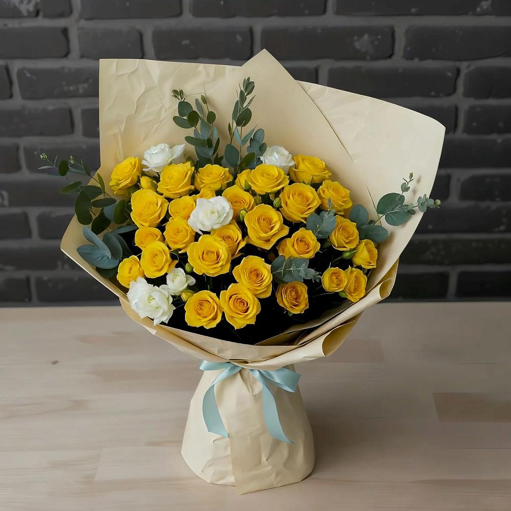 Букет цветов из: Розы в Черноголовке