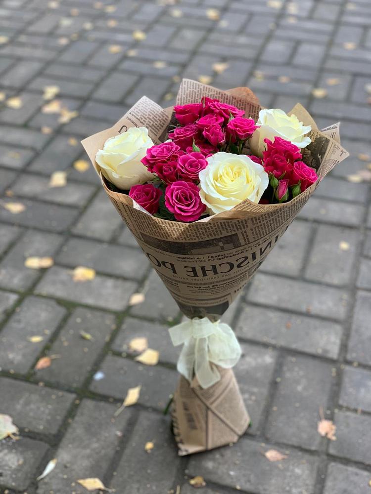 Букет цветов из: Розы в Черноголовке