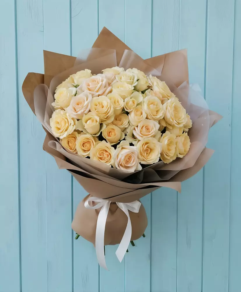 Букет Кремовое облако в Черноголовке